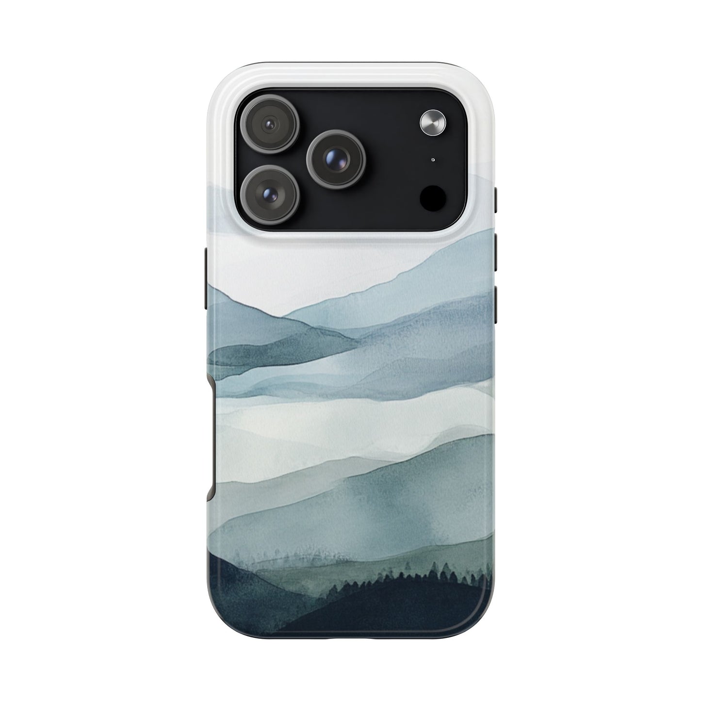 Majestic Mountains | Watercolor Mountain Scene