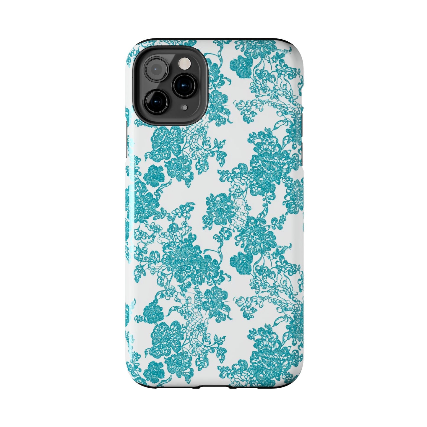 Boho Bliss | Teal on White Lace