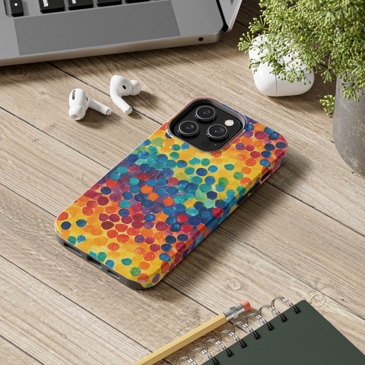 Trendy Spots | Rainbow Polka Dots