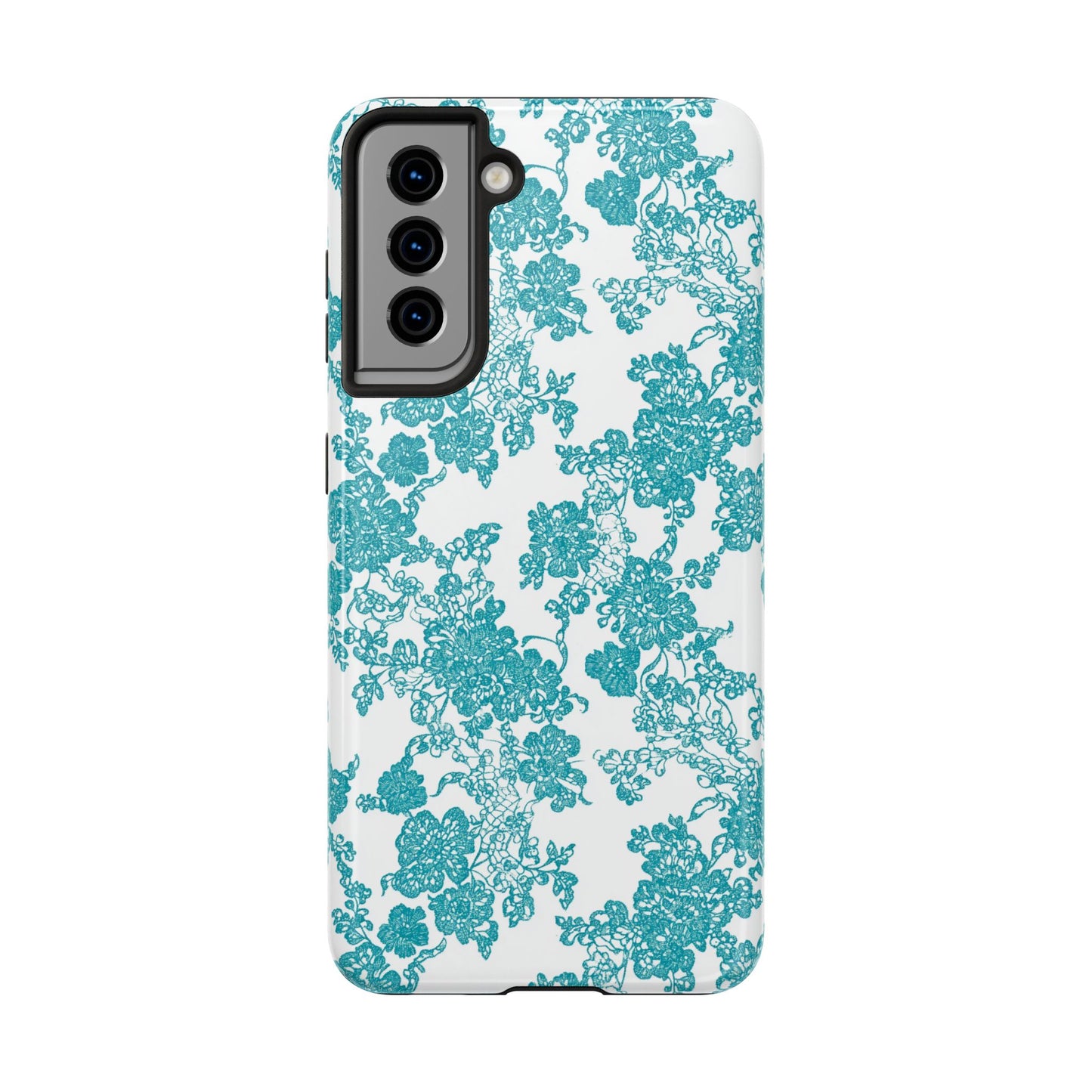 Boho Bliss | Teal on White Lace
