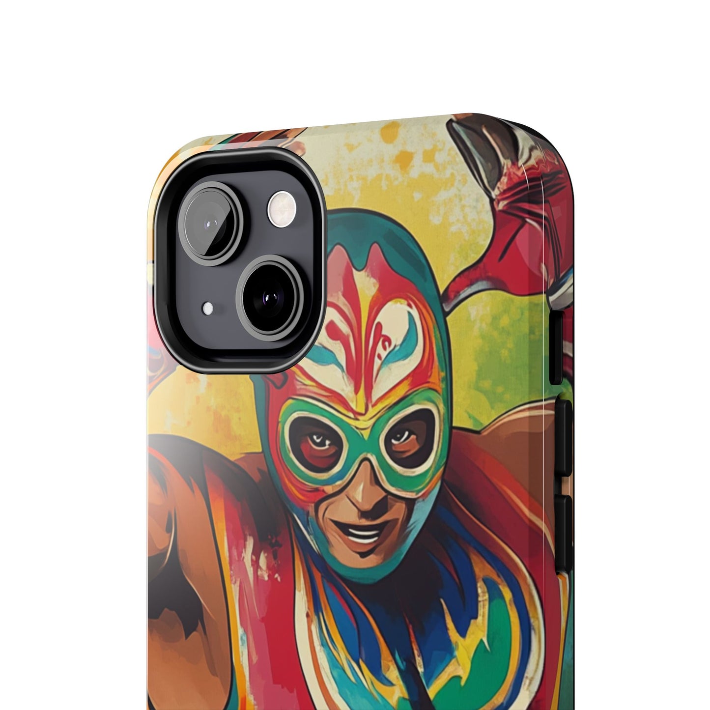 Mexicana de Corazon | Colorful Lucha Libre Wrestler