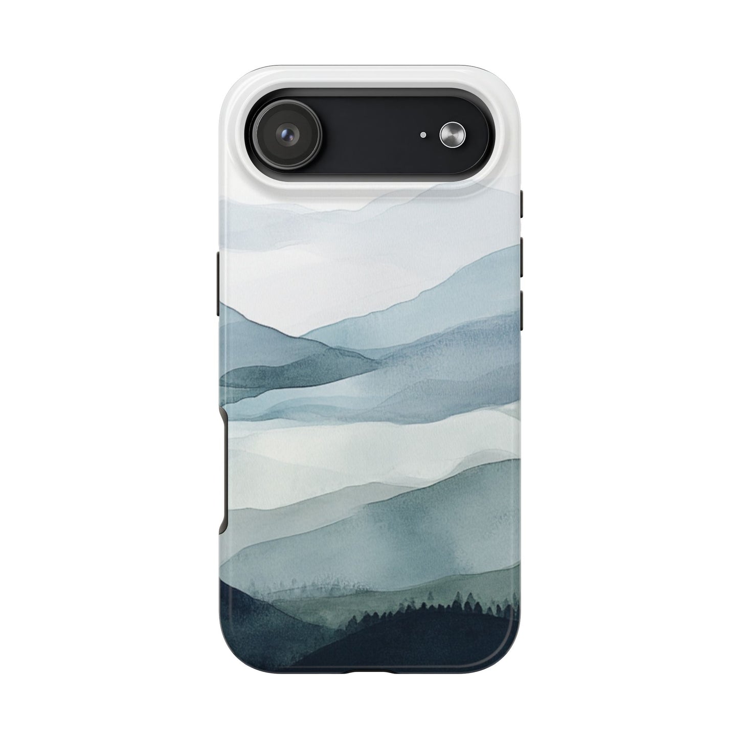 Majestic Mountains | Watercolor Mountain Scene