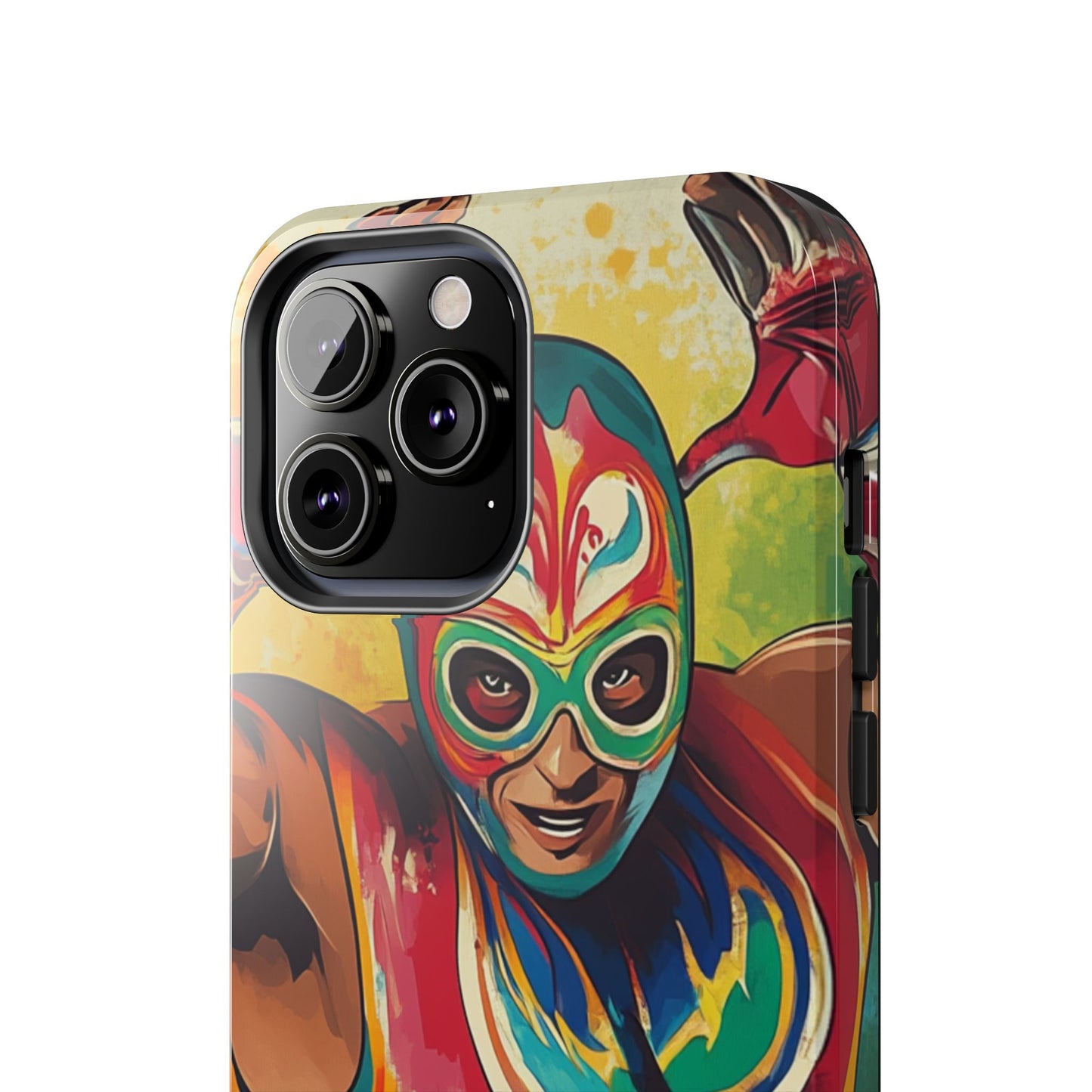 Mexicana de Corazon | Colorful Lucha Libre Wrestler