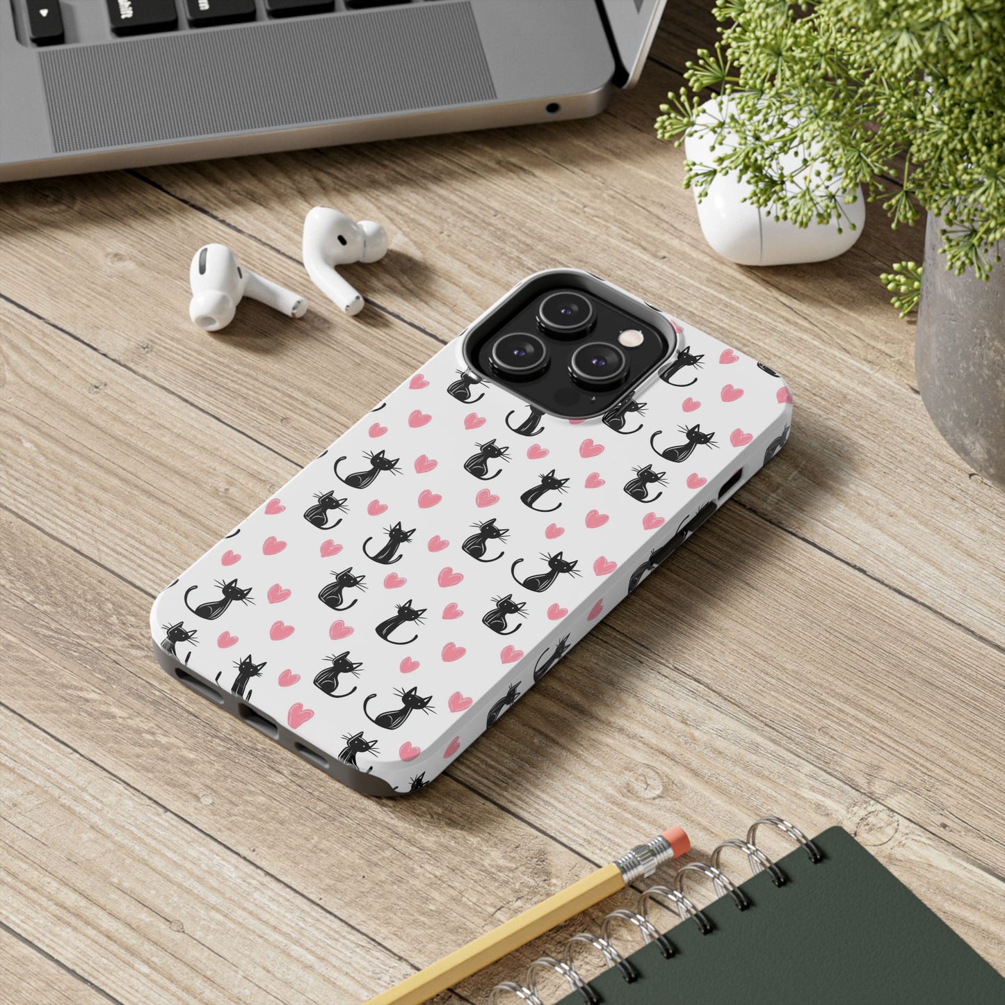 Animal Instinct | Black Cats & Pink Hearts