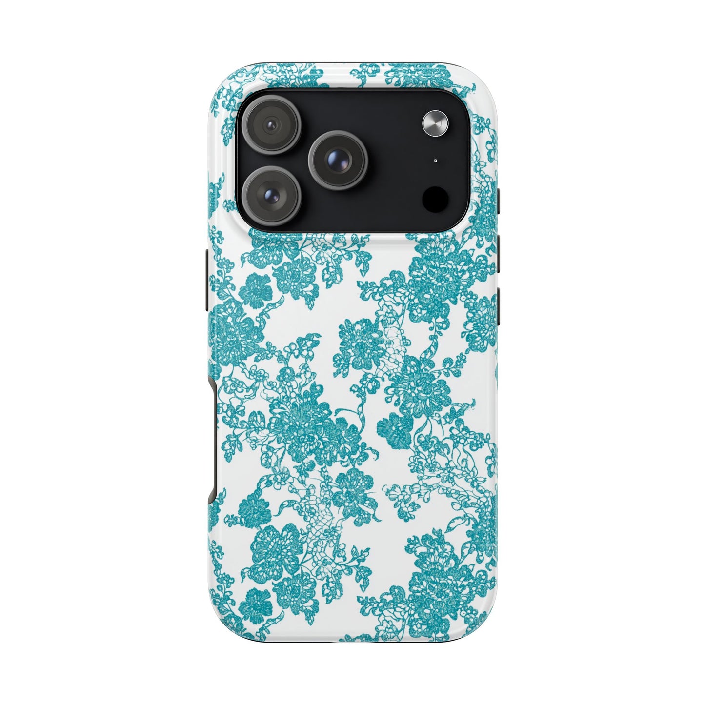 Boho Bliss | Teal on White Lace