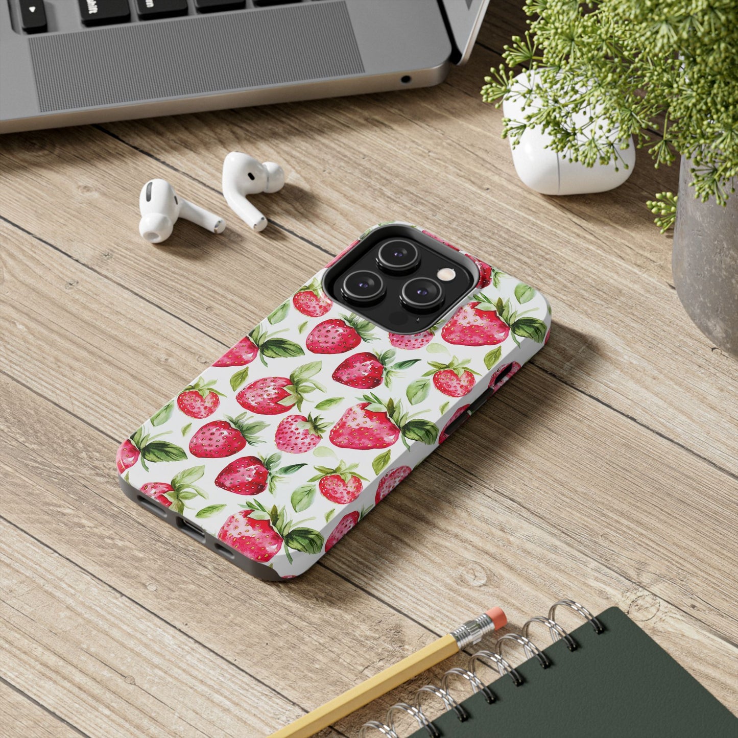 Nature Lover | Strawberry Watercolor
