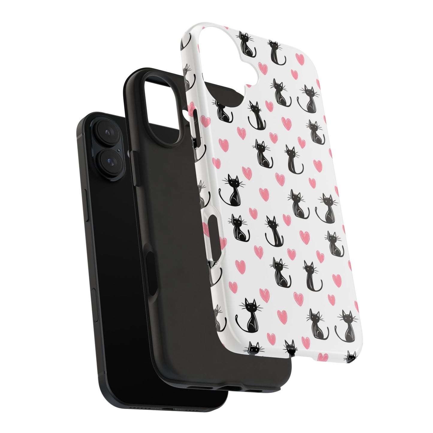 Animal Instinct | Black Cats & Pink Hearts