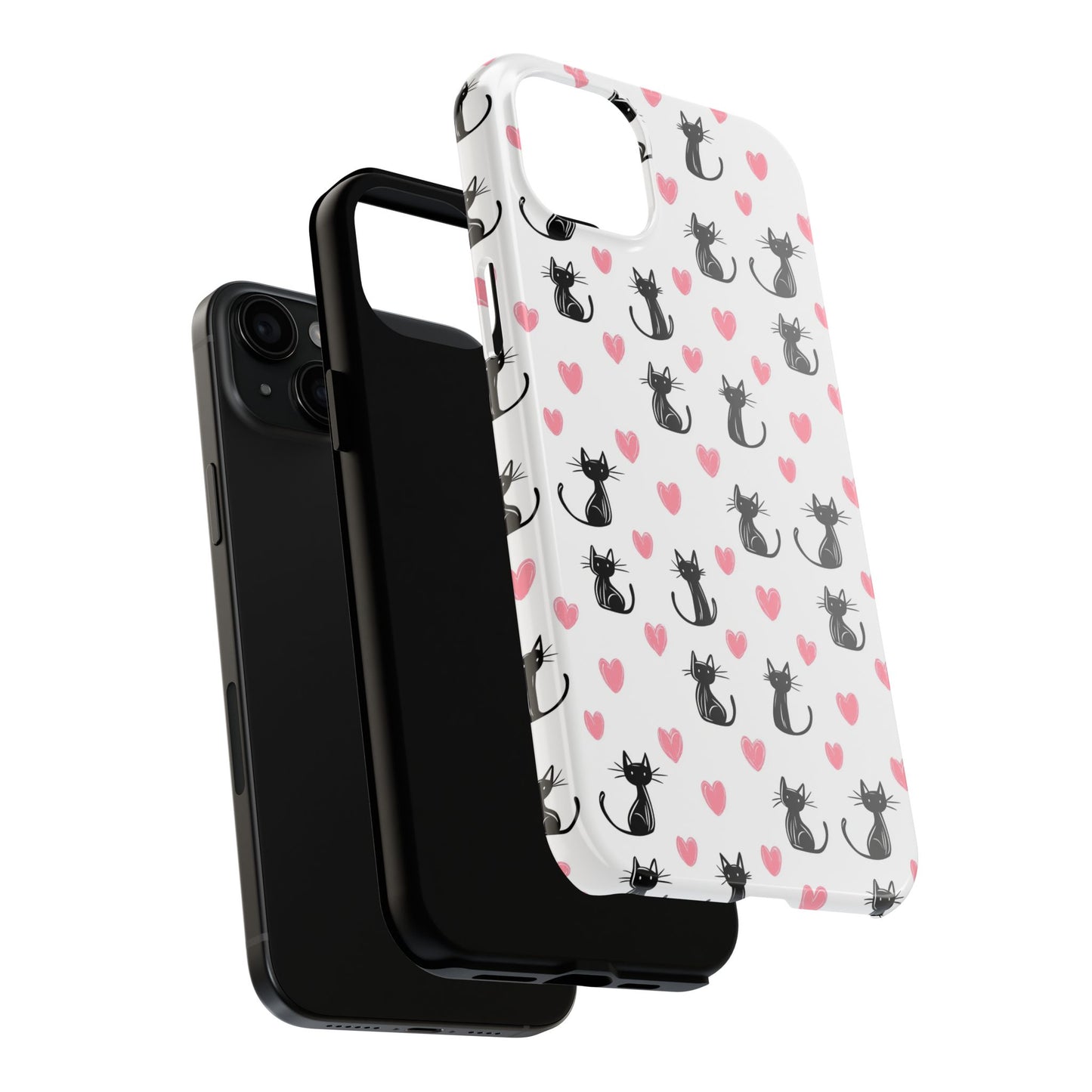Animal Instinct | Black Cats & Pink Hearts