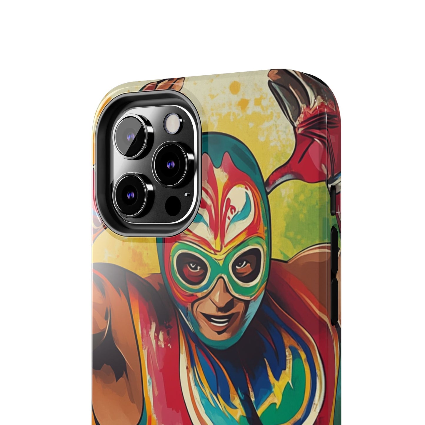 Mexicana de Corazon | Colorful Lucha Libre Wrestler