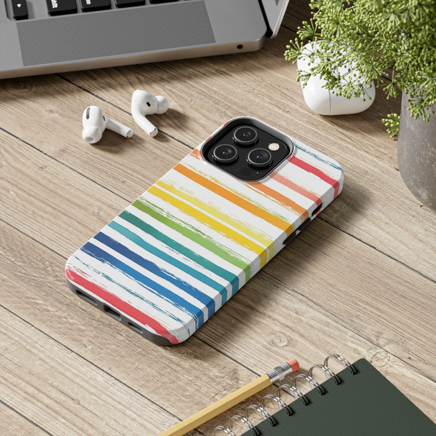 Vibrant Lines | Rainbow Stripes