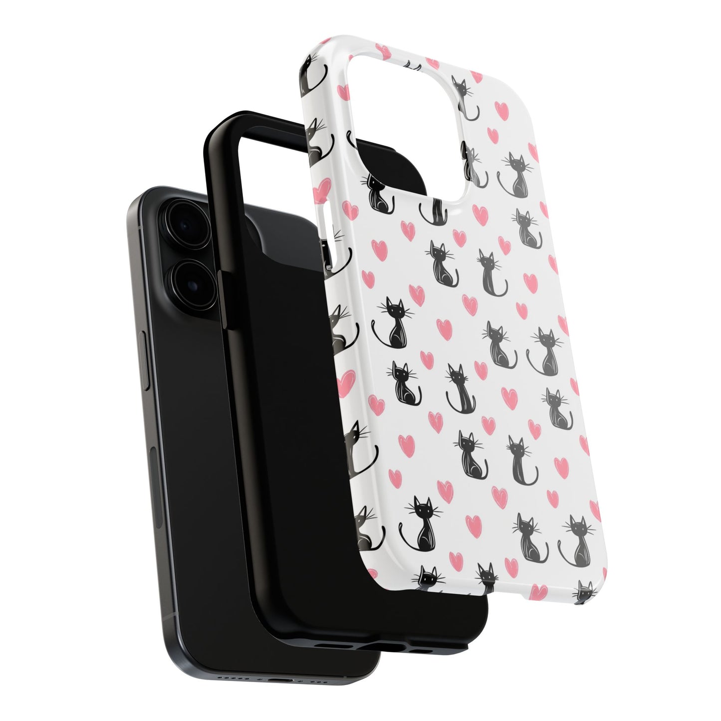 Animal Instinct | Black Cats & Pink Hearts
