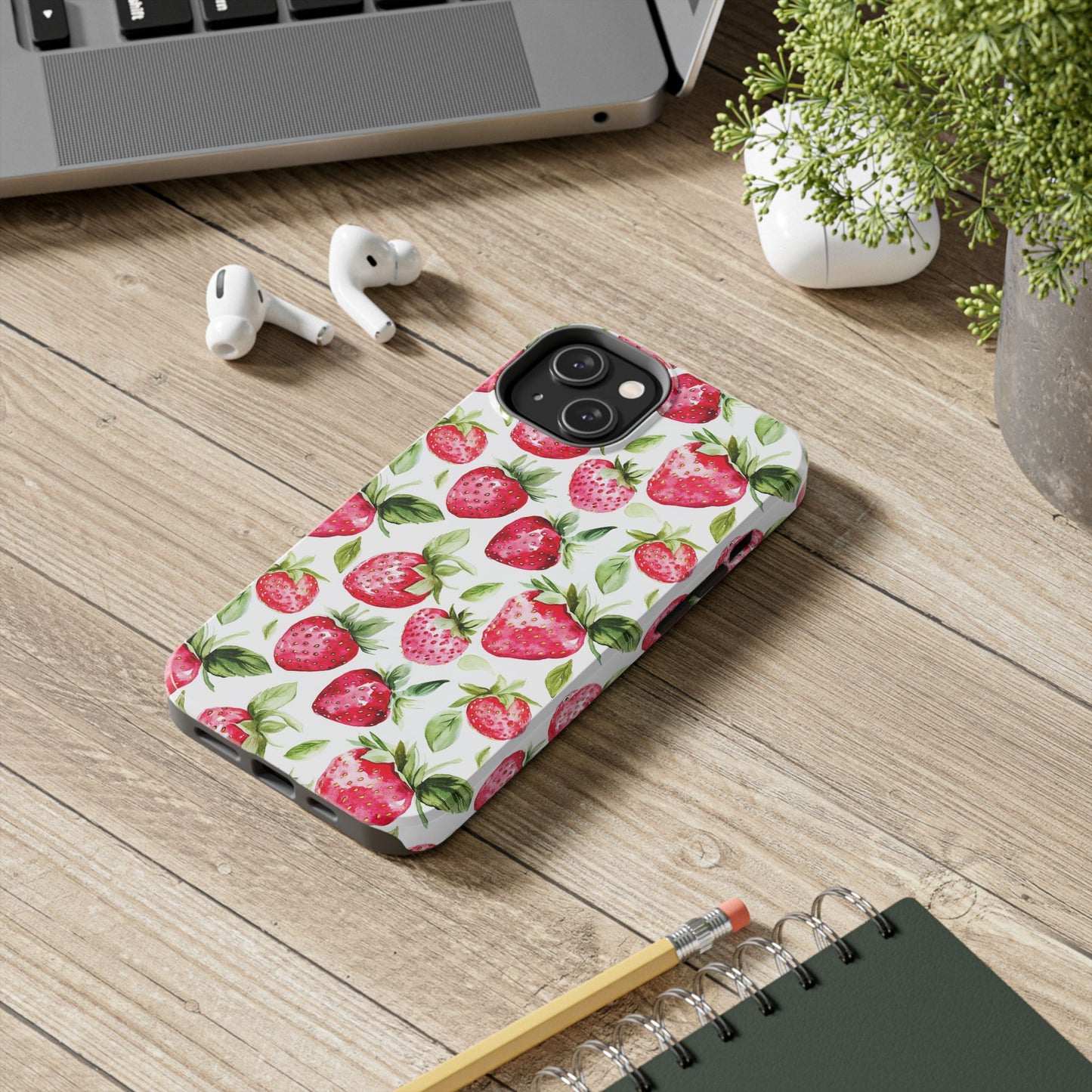 Nature Lover | Strawberry Watercolor